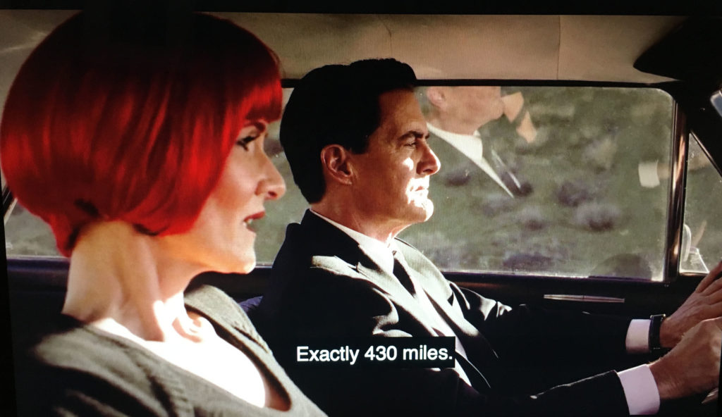 Twin Peaks Film Location - Driving 430 miles
