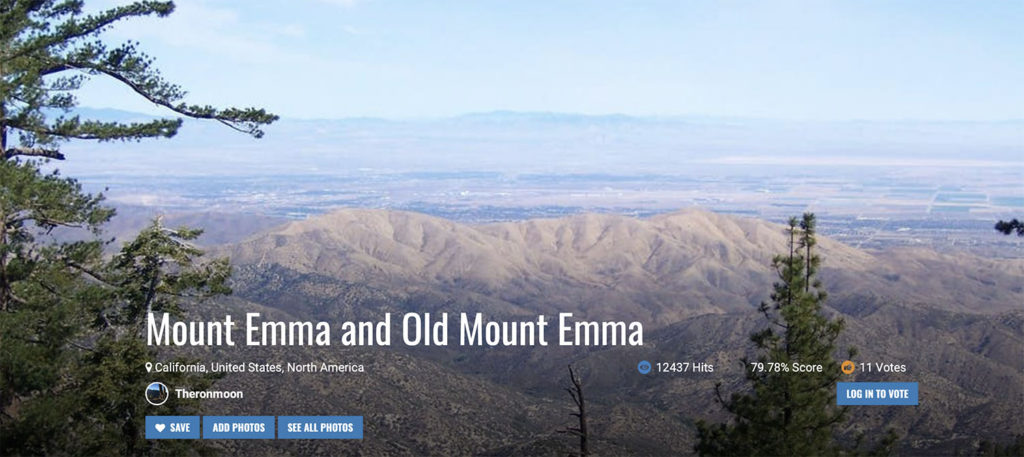 Mount Emma and Old Mount Emma
