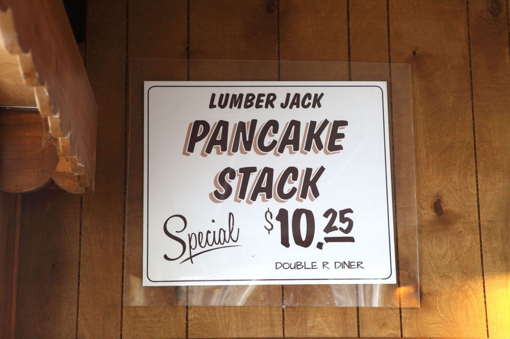 Twede's Cafe - Lumber Jack Pancake Stack