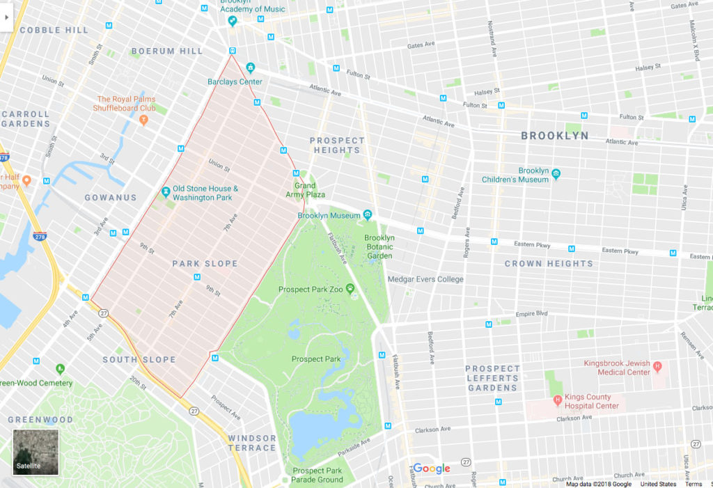 Park Slope Map