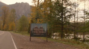 Welcome to Twin Peaks Sign from Part 17