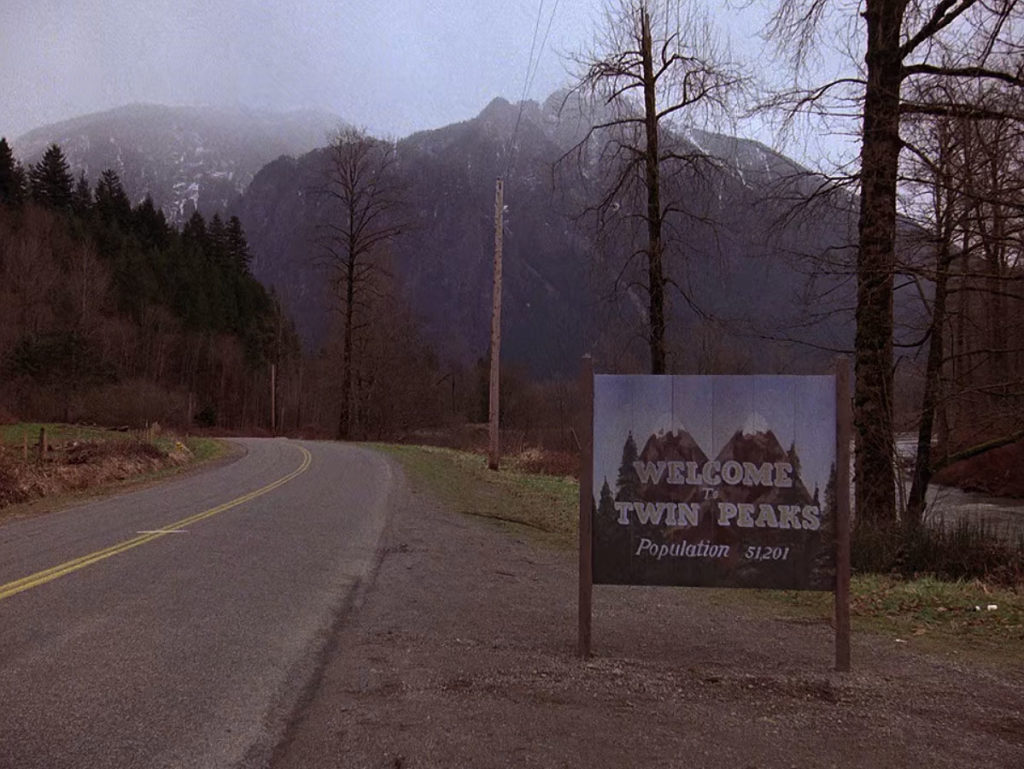 Twin Peaks Film Location - Agent Cooper's Drive Into Twin Peaks