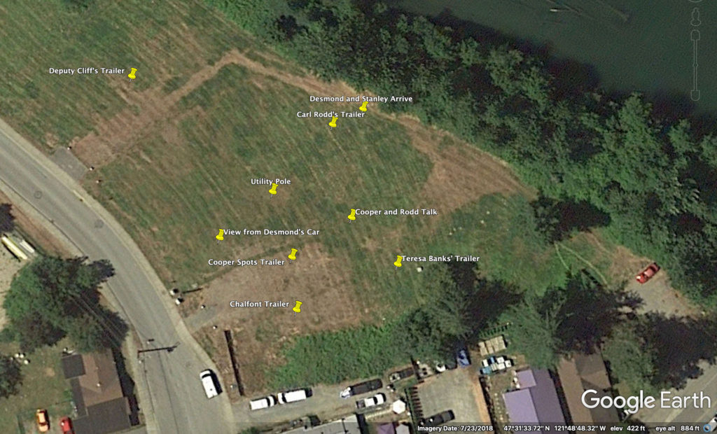 Google Earth - Former Park Street Trailer Park