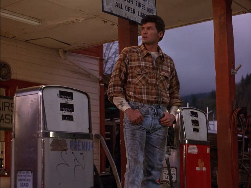 Big Ed Hurley at his gas farm