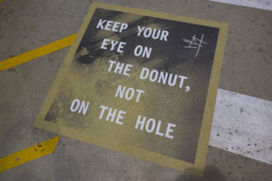 Keep Your Eye on the Donut
