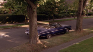 Leland Palmer's Car Outside the Hayward House in Fire Walk With Me