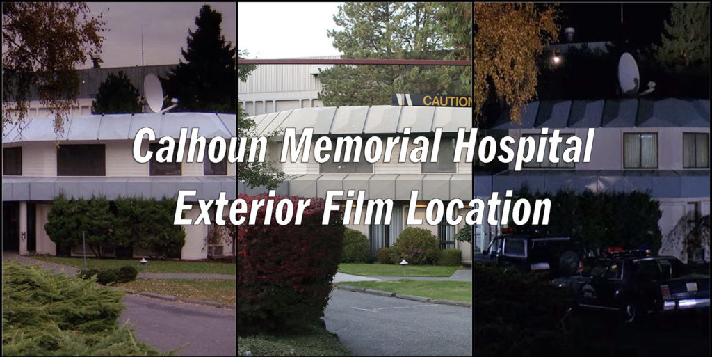 Twin Peaks Film Location - Calhoun Memorial Hospital Exterior