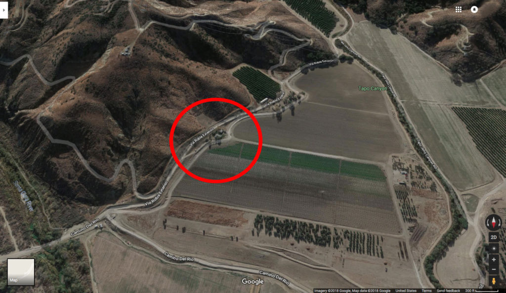 Google Maps - Twin Peaks Film Location - Goodnight Kiss on August 5
