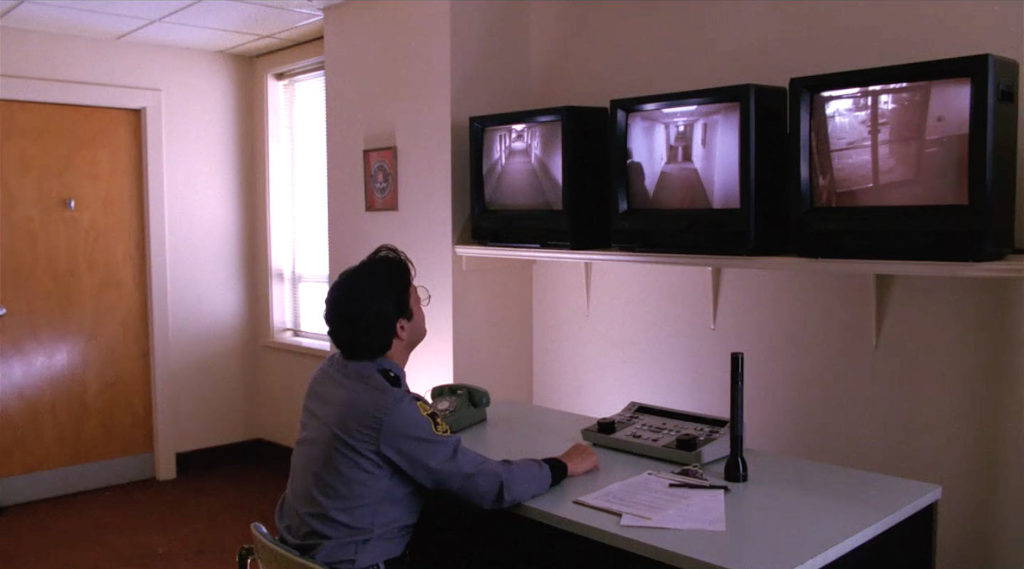 video surveillance room