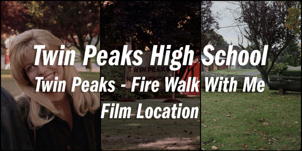 Twin Peaks Film Location - High School in Fire Walk With Me