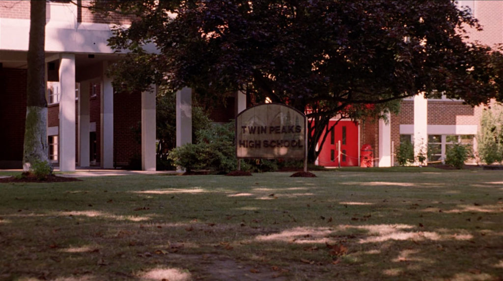 Fire Walk With Me - Twin Peaks High School Sign