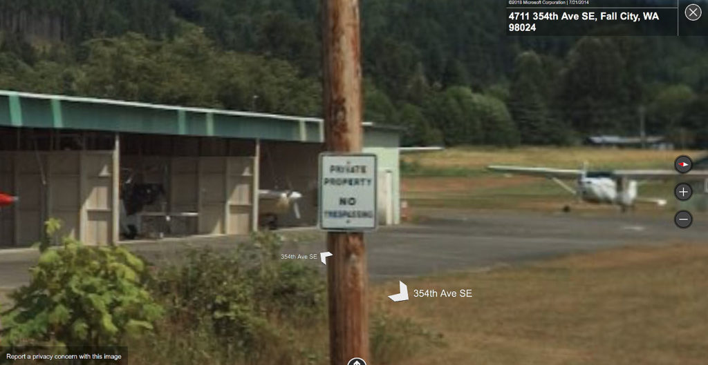 Bing Maps - Fall City Airport
