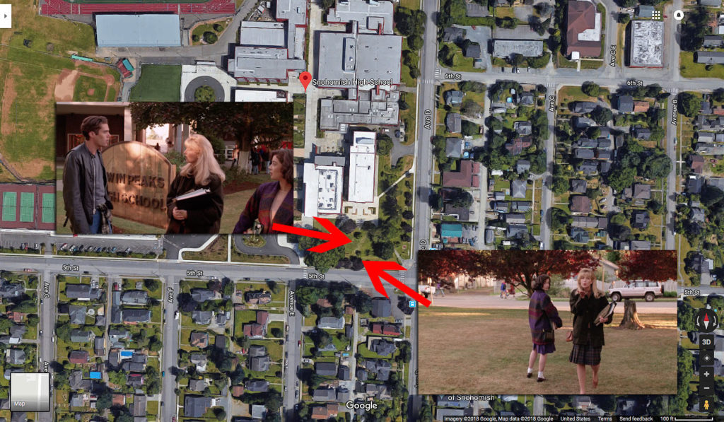 Google Map - Snohomish High School