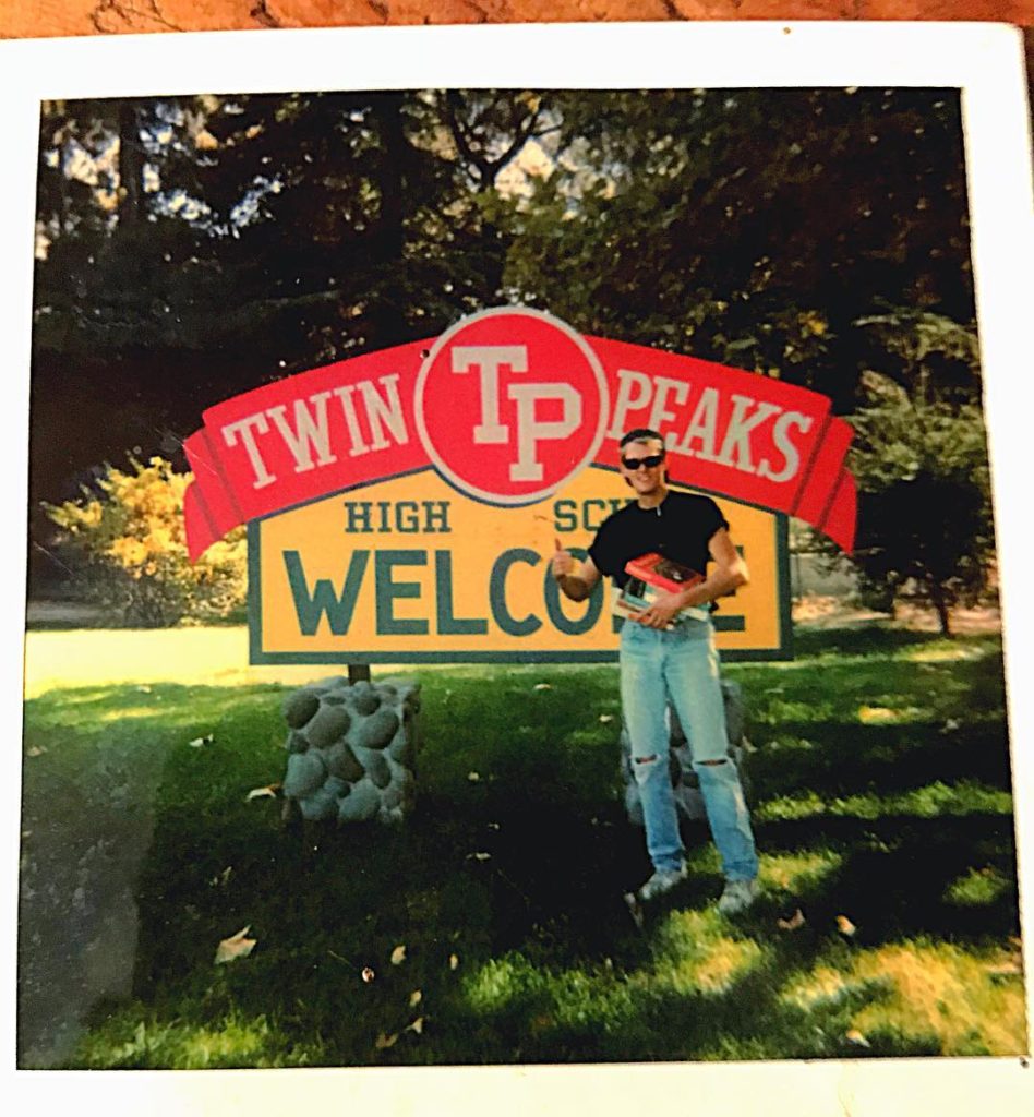 Instagram - Malone - Twin Peaks High School Sign