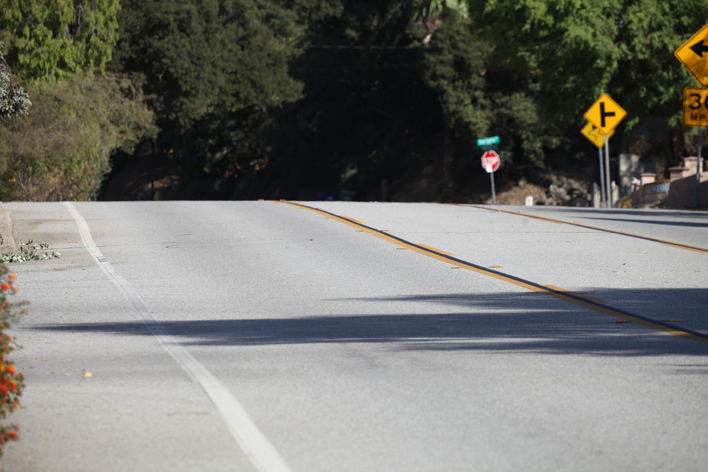 Santa Susana Pass Road in Simi Valley, California