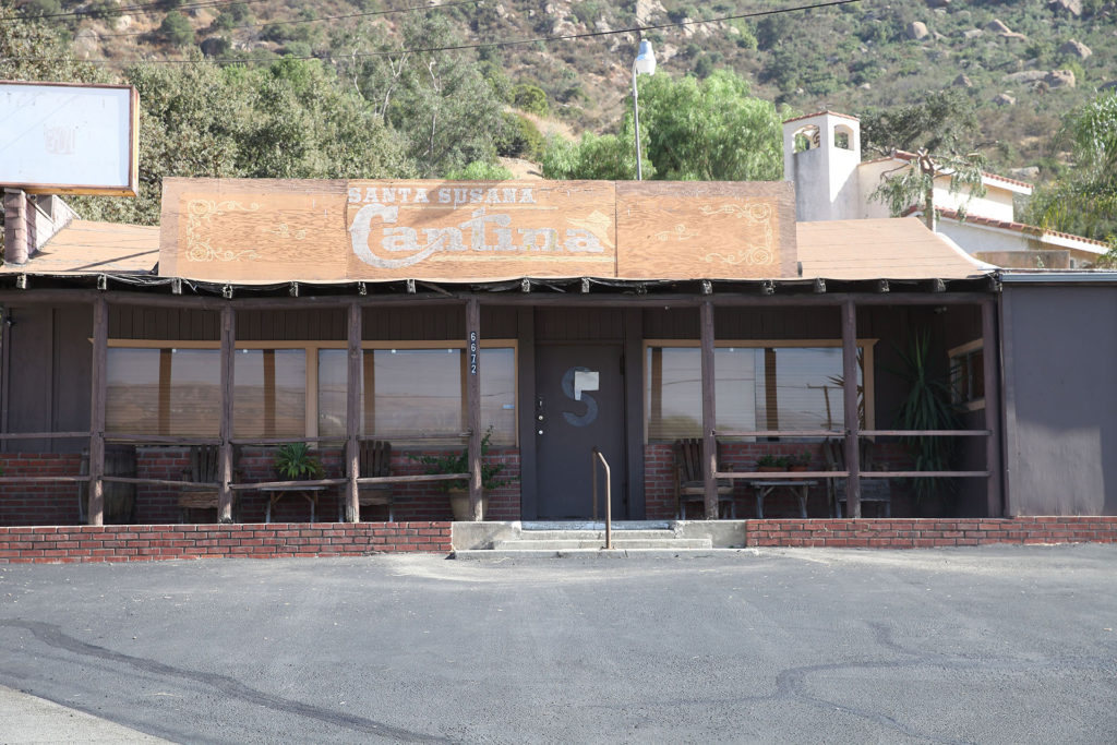 Twin Peaks Film Location - Santa Susana Cantina