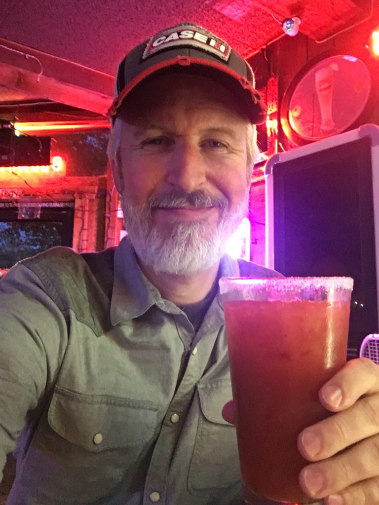 Steven with a Bloody Mary