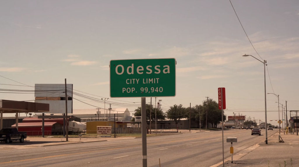 Part 18 - Odessa, Texas City Limit Sign