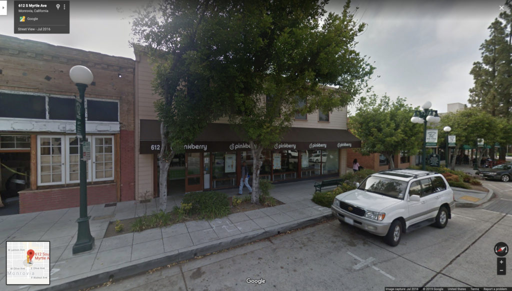 Google Maps view of 612 Myrtle Avenue