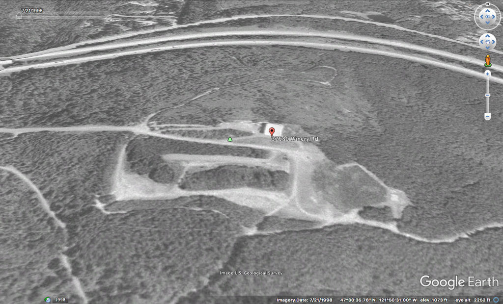Google Maps image of Snoqualmie Point Park from 1998