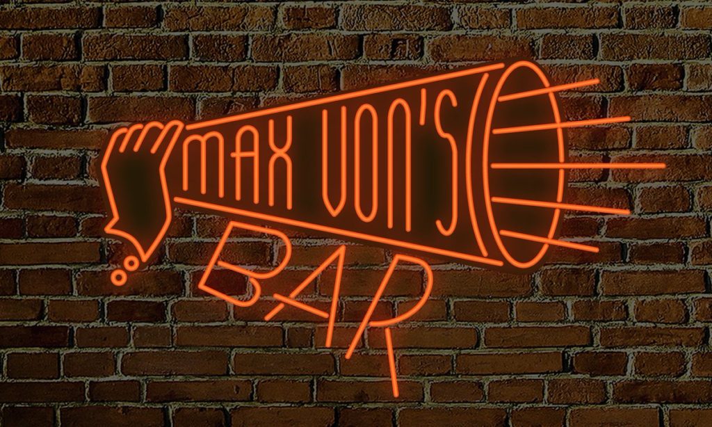 Logo for Max Von's Bar