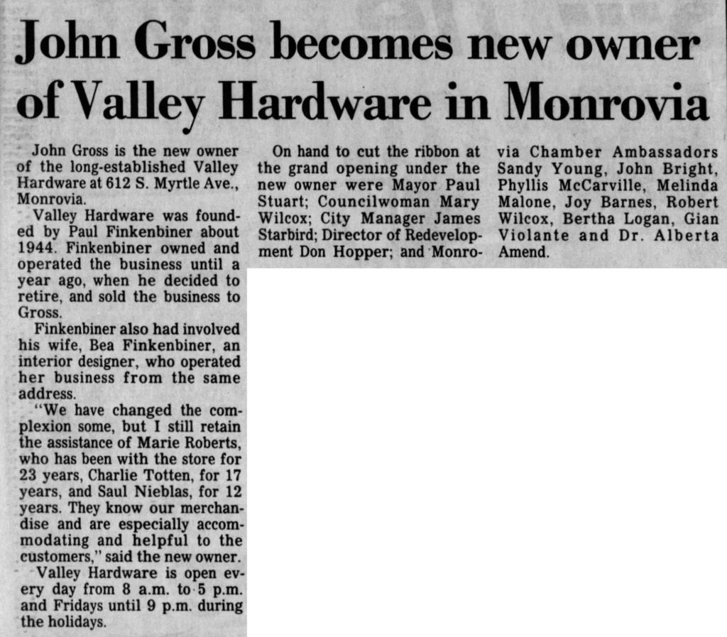 Monrovia News Post - November 1, 1984