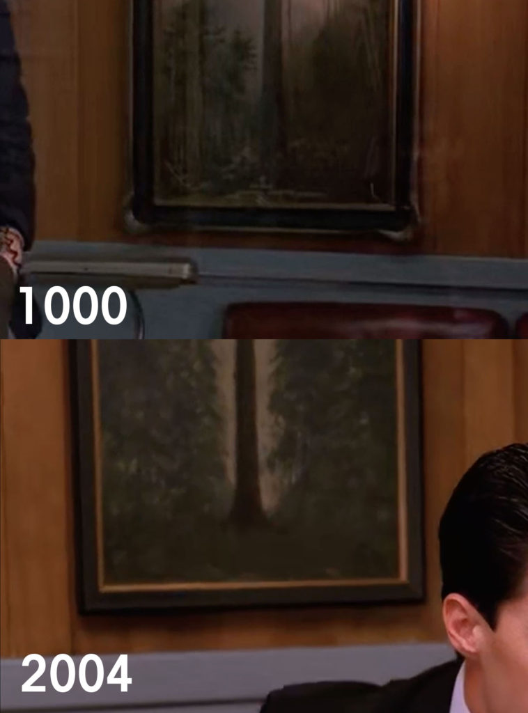 Comparison of Episode 1000 and 2004
