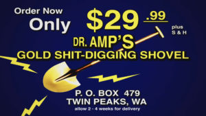 Dr. Amp's Gold Shit-Digging Shovel Advertisment in Part 5