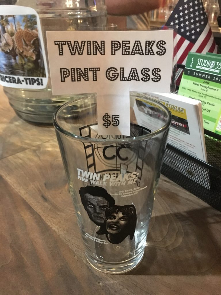 Twin Peaks Pint Glass
