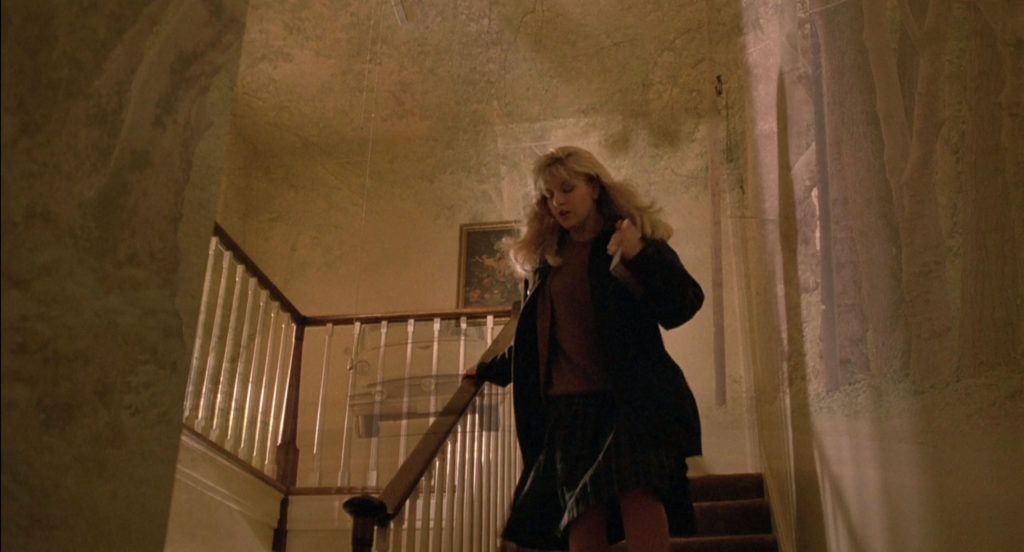 Twin Peaks Film Location - Laura running down stairs