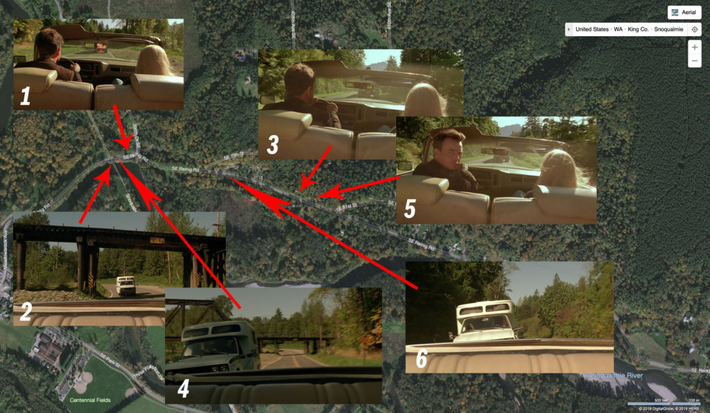 Twin Peaks Film Location - Google Maps