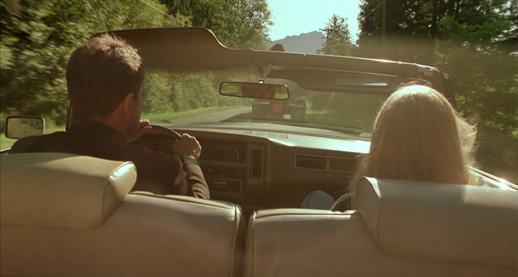 Twin Peaks Film Location - Leland and Laura Palmer driving