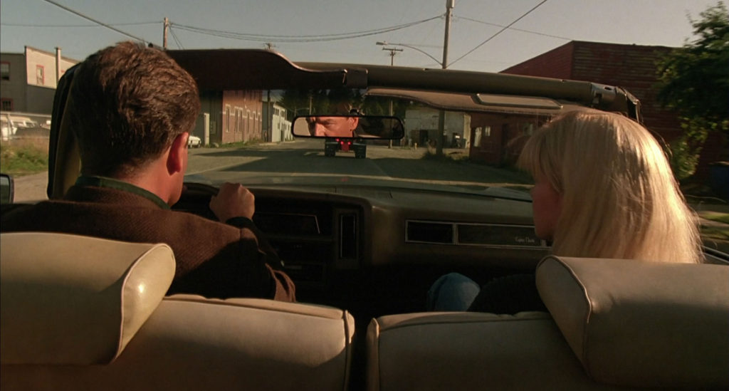 Twin Peaks Film Location - Leland and Laura Driving