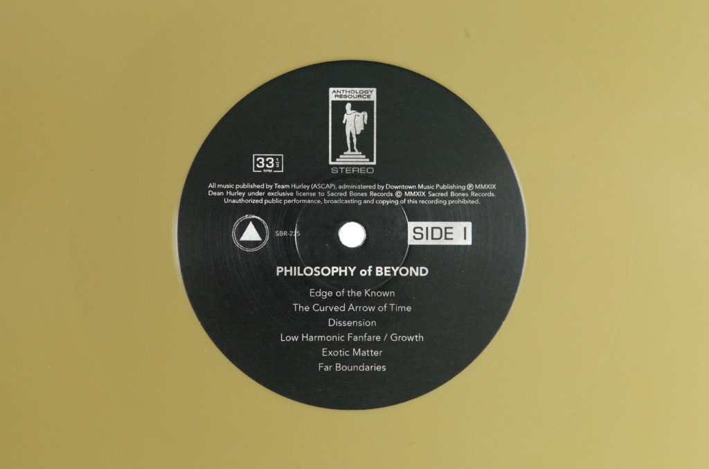 Limited Edition Gold album Label - Side 2