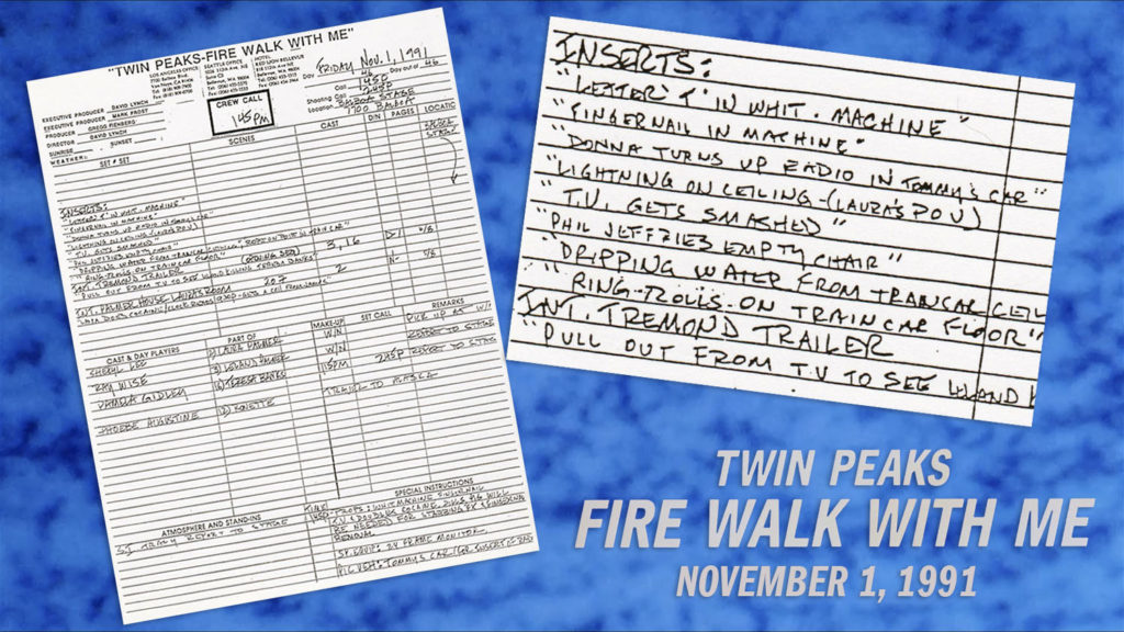 Twin Peaks Blog - November 1, 1991
