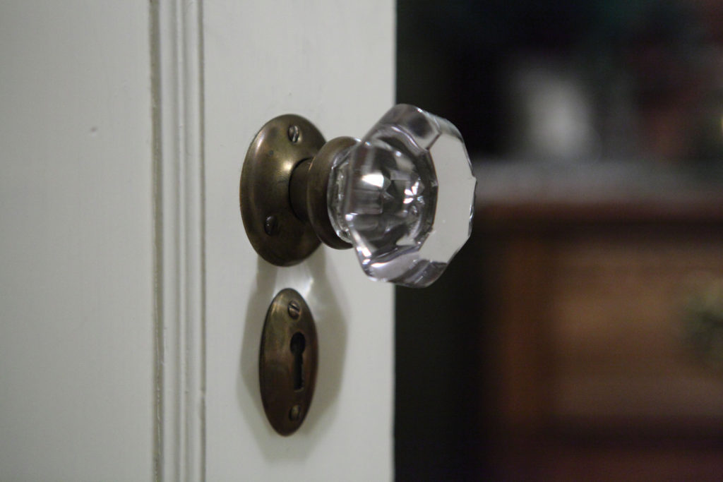 Doorknob from Laura Palmer's bedroom in Everett, Washington.