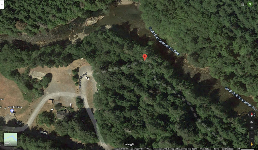 Twin Peaks Film Location - Midnight / Bobby Tests Drugs Google Maps