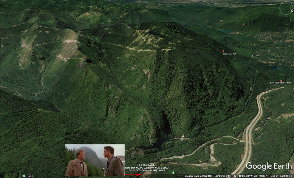 Google Earth - Olallie Point