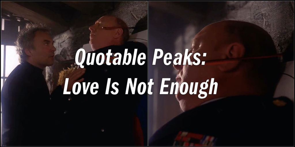 Quotable Peaks - Love is Not Enough