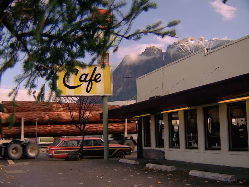 Twin Peaks Film Location - Double R Diner in Episode 1002