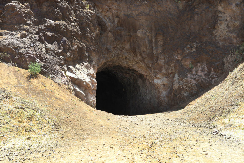 Front of Bronson Cave