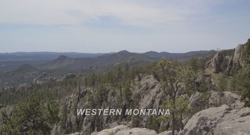 Western Montana Establishing Shot