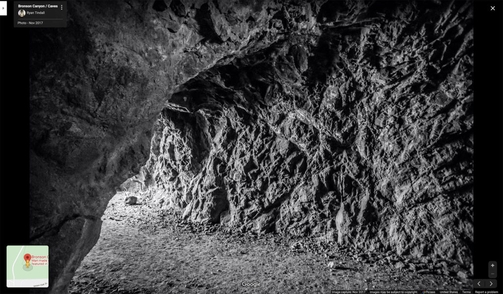Bronson Cave Photo by Ryan Tindall, Nov. 2017