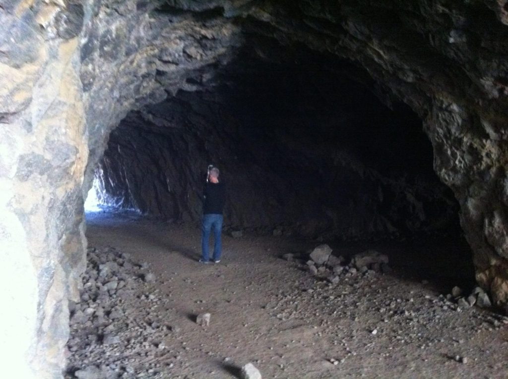 Steven at Bronson Cave