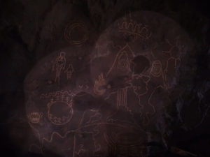 Vacant Peaks Owl Cave Petroglyph