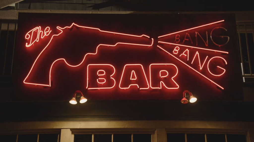 The Bang Bang Bar sign in Part 4