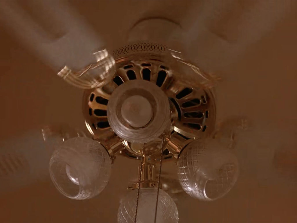 Close Up of Ceiling Fan