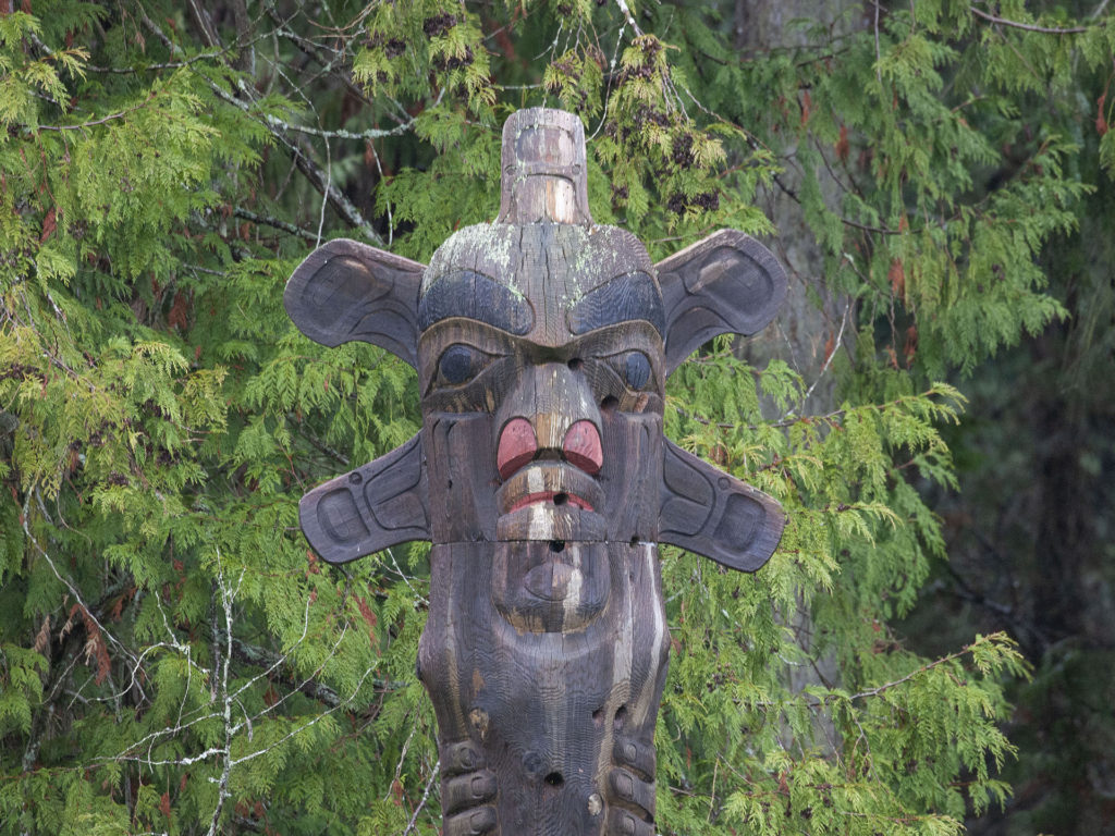 Top of totem pole