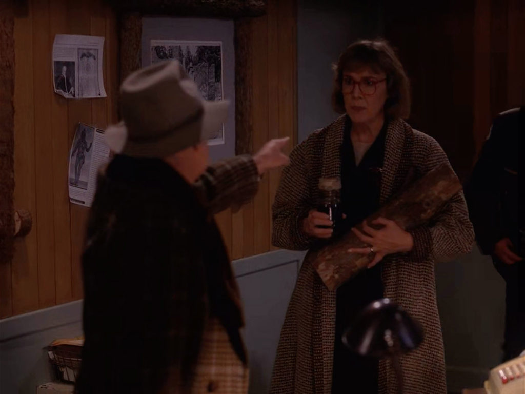 Pete Martell and Log Lady