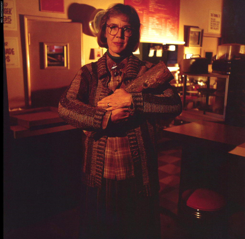 Log Lady at the Double R Diner